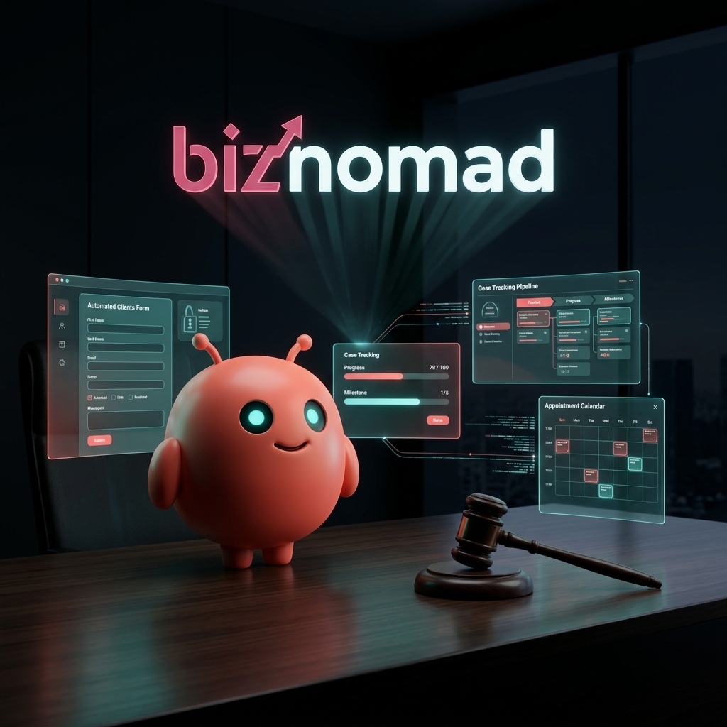 OpenClaw mascot managing legal consultations around the clock